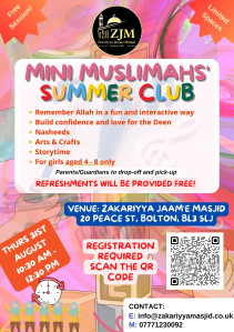 Mini Muslimah Summer Club
